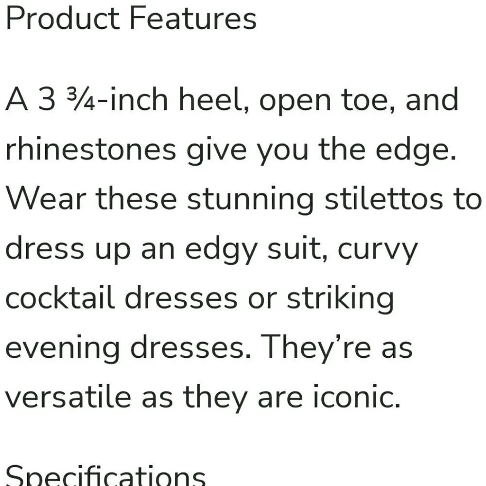 BADGLEY MISCHKA Neville Dramatic Stiletto Heel - Picture 3 of 10